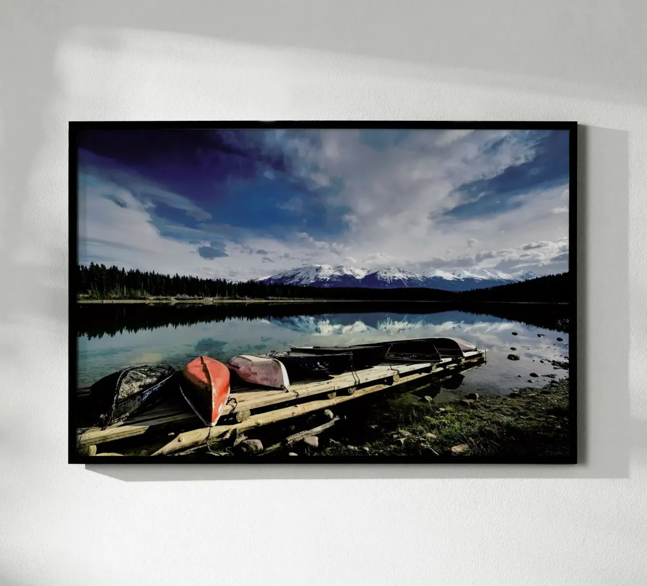 Canoes poster da Cordula Schaefer