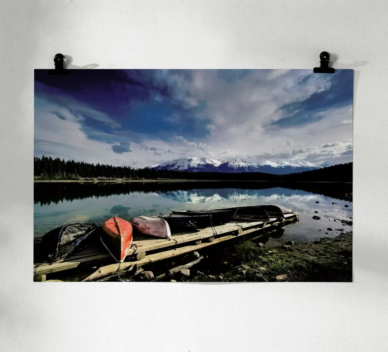 Canoes poster da Cordula Schaefer