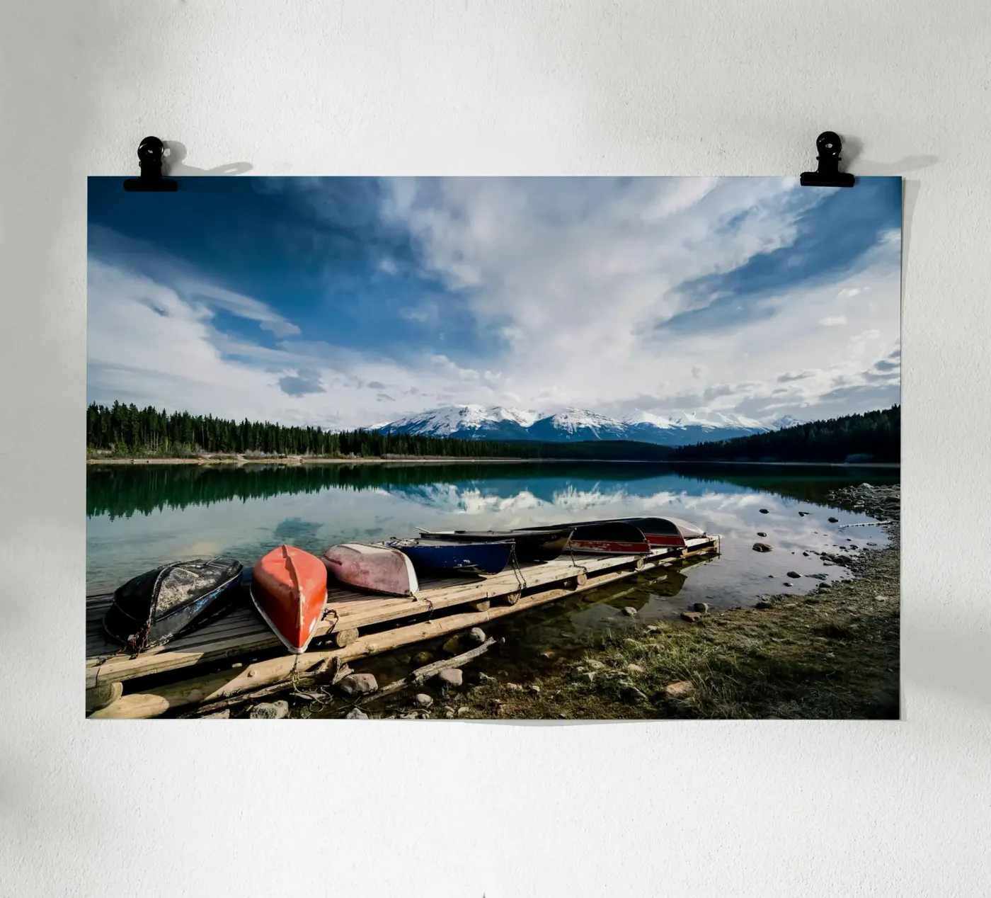 Canoes poster da Cordula Schaefer
