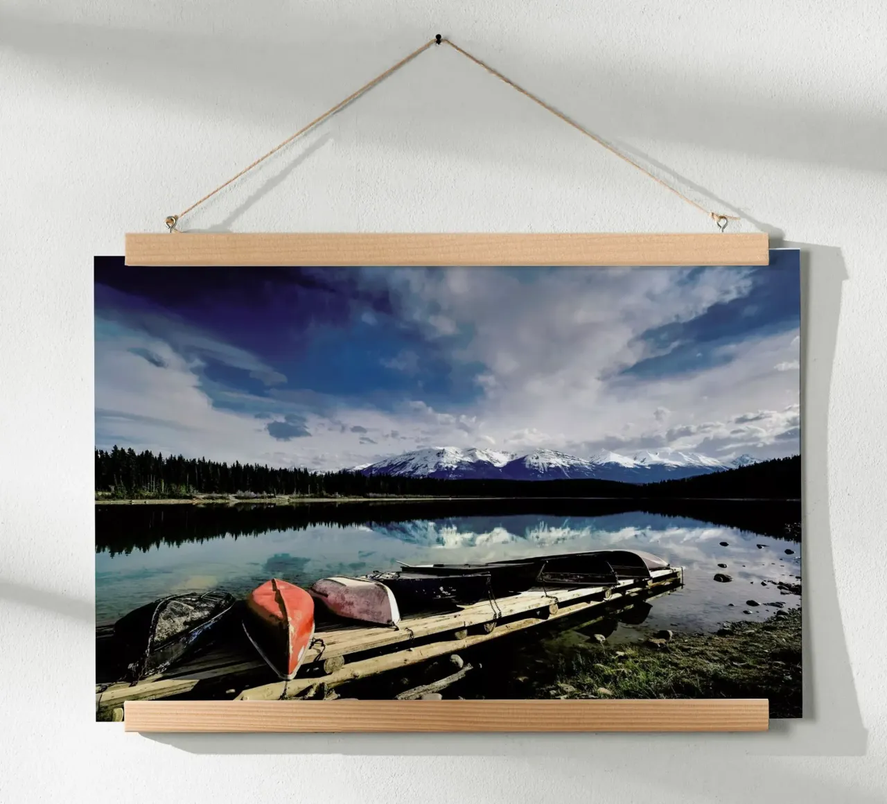 Canoes poster da Cordula Schaefer