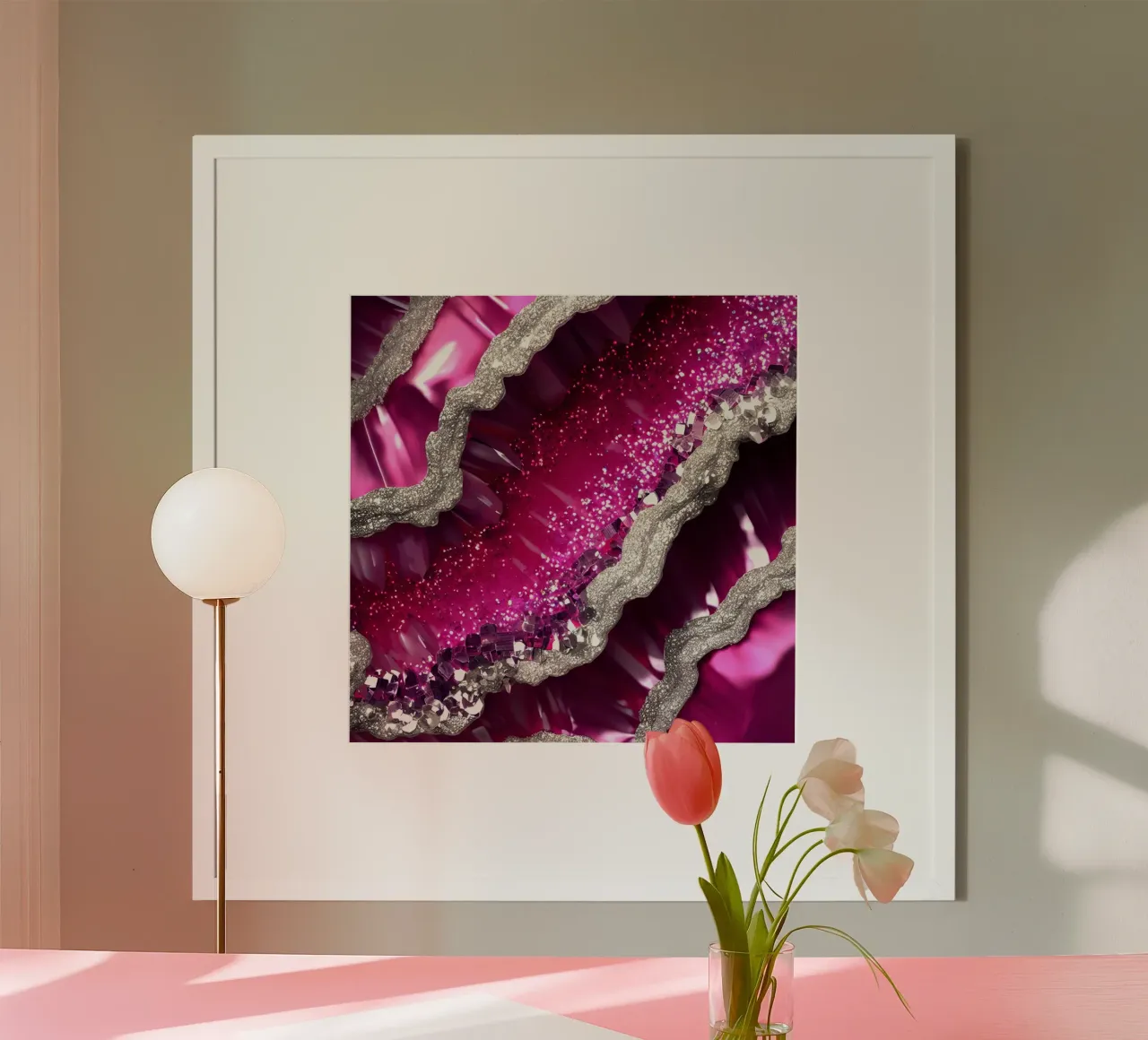 Texture agata magenta glam carta hahnemühle da Gemstone Textures