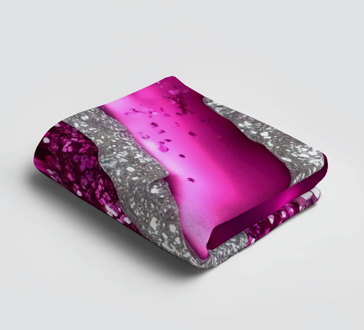 Texture agata magenta glam asciugamano da bagno da Gemstone Textures