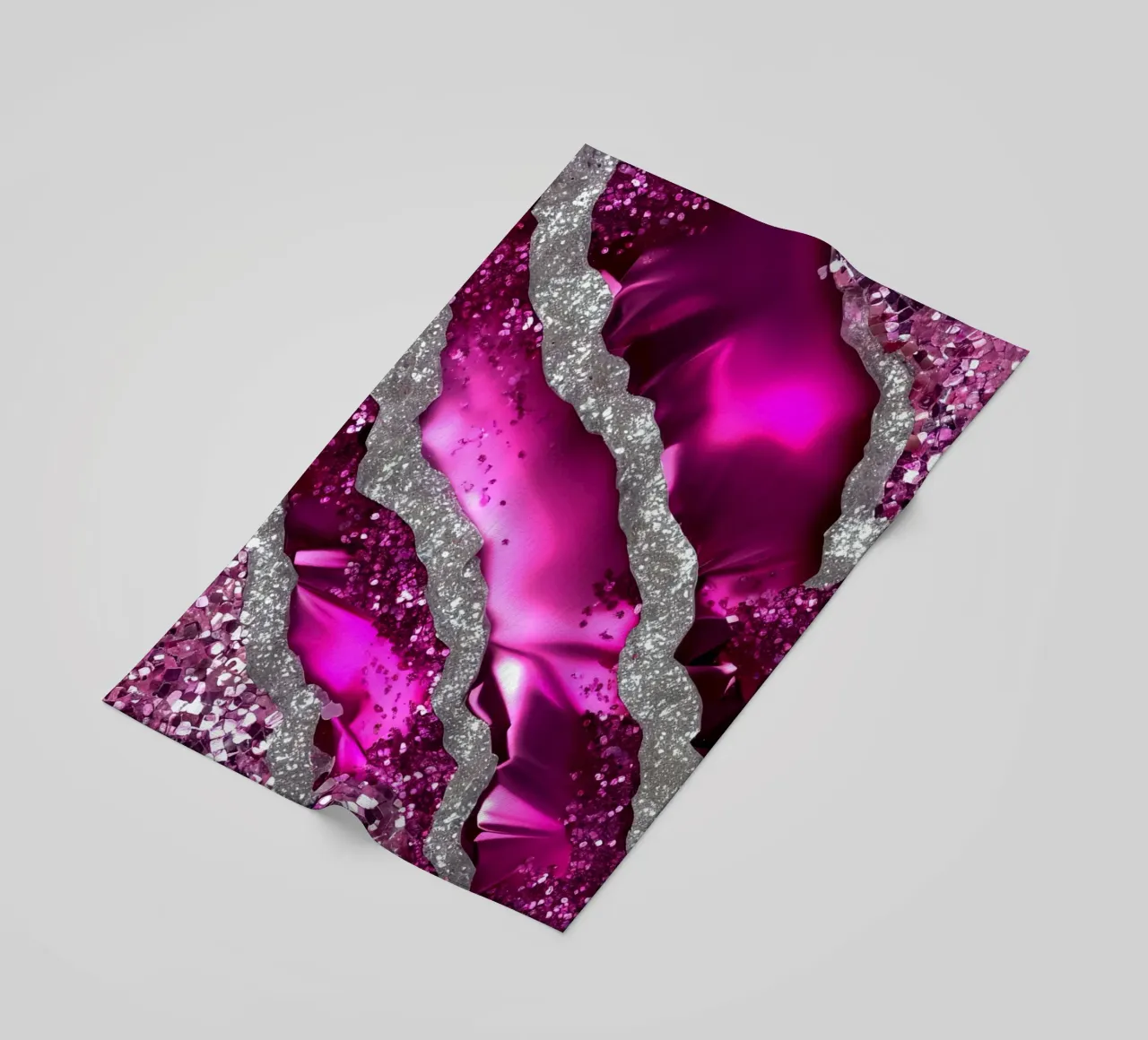 Texture agata magenta glam telo mare da Gemstone Textures