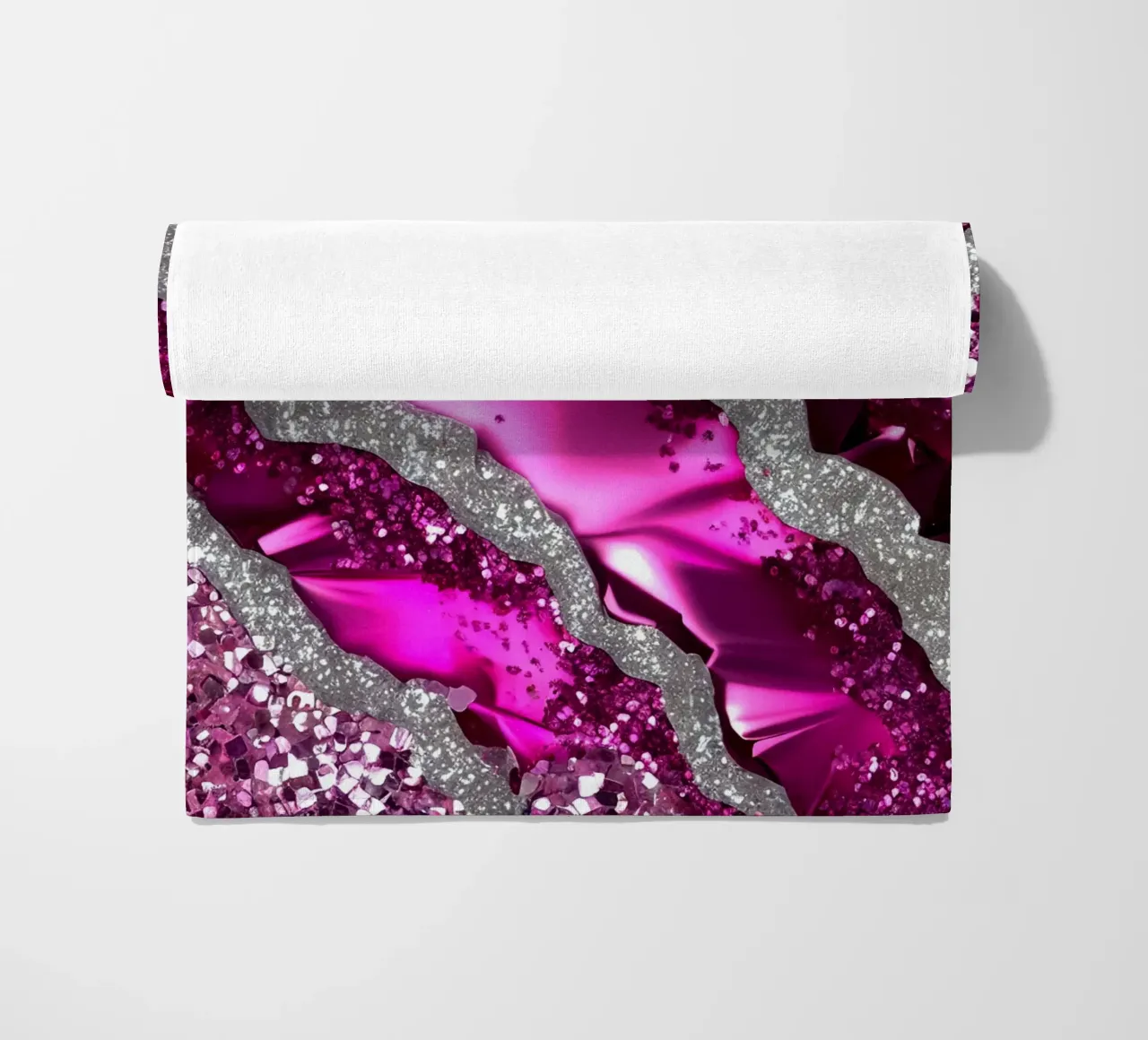 Texture agata magenta glam telo mare da Gemstone Textures