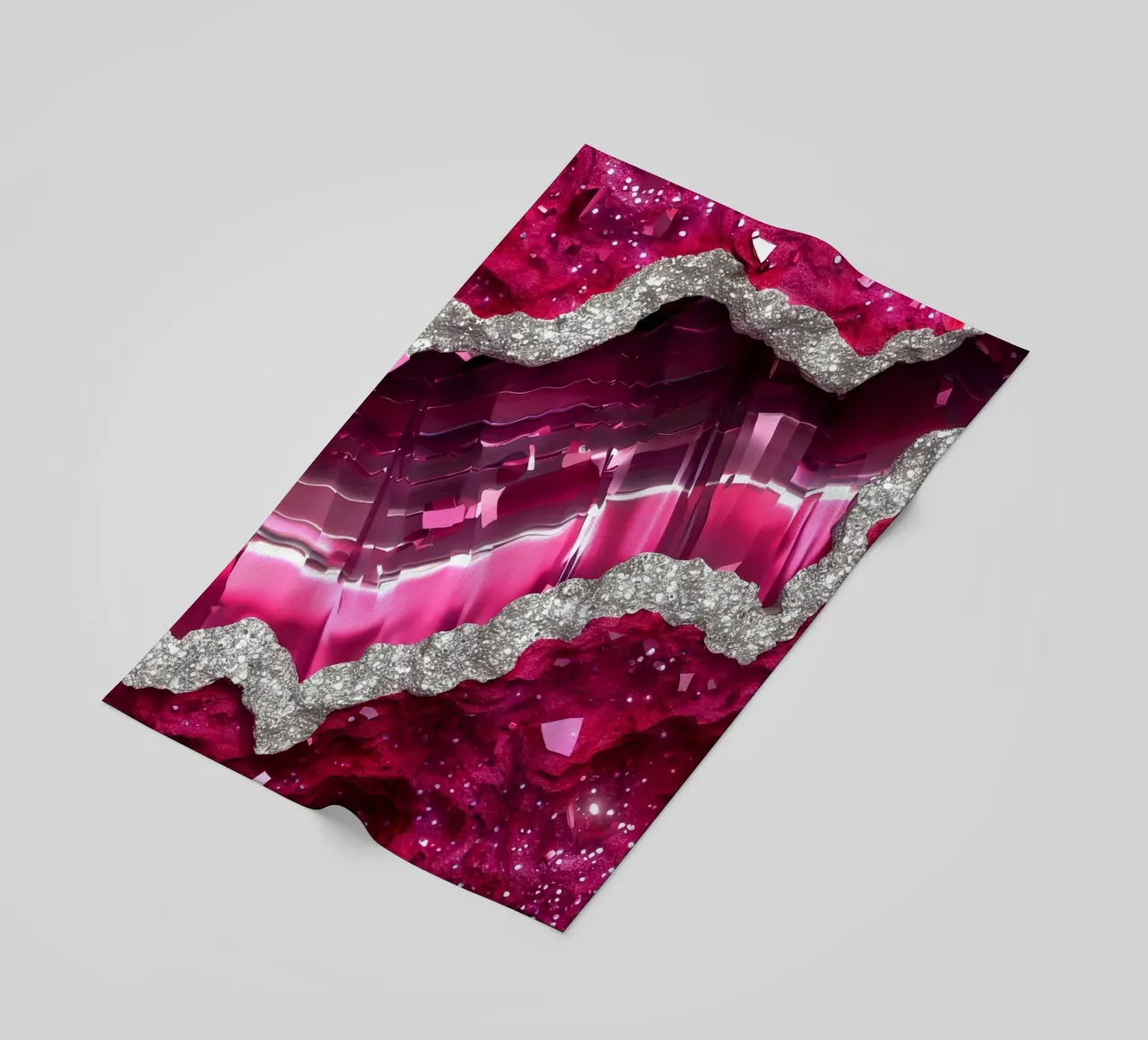 Texture agata magenta glam telo mare da Gemstone Textures