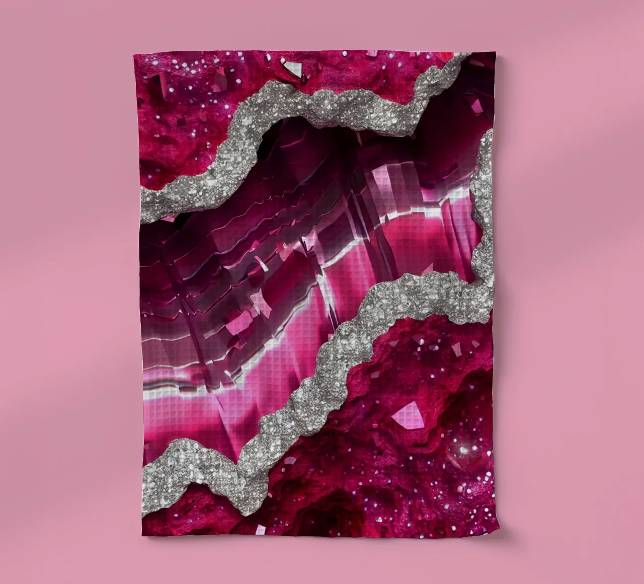 Texture agata magenta glam canovaccio da cucina da Gemstone Textures