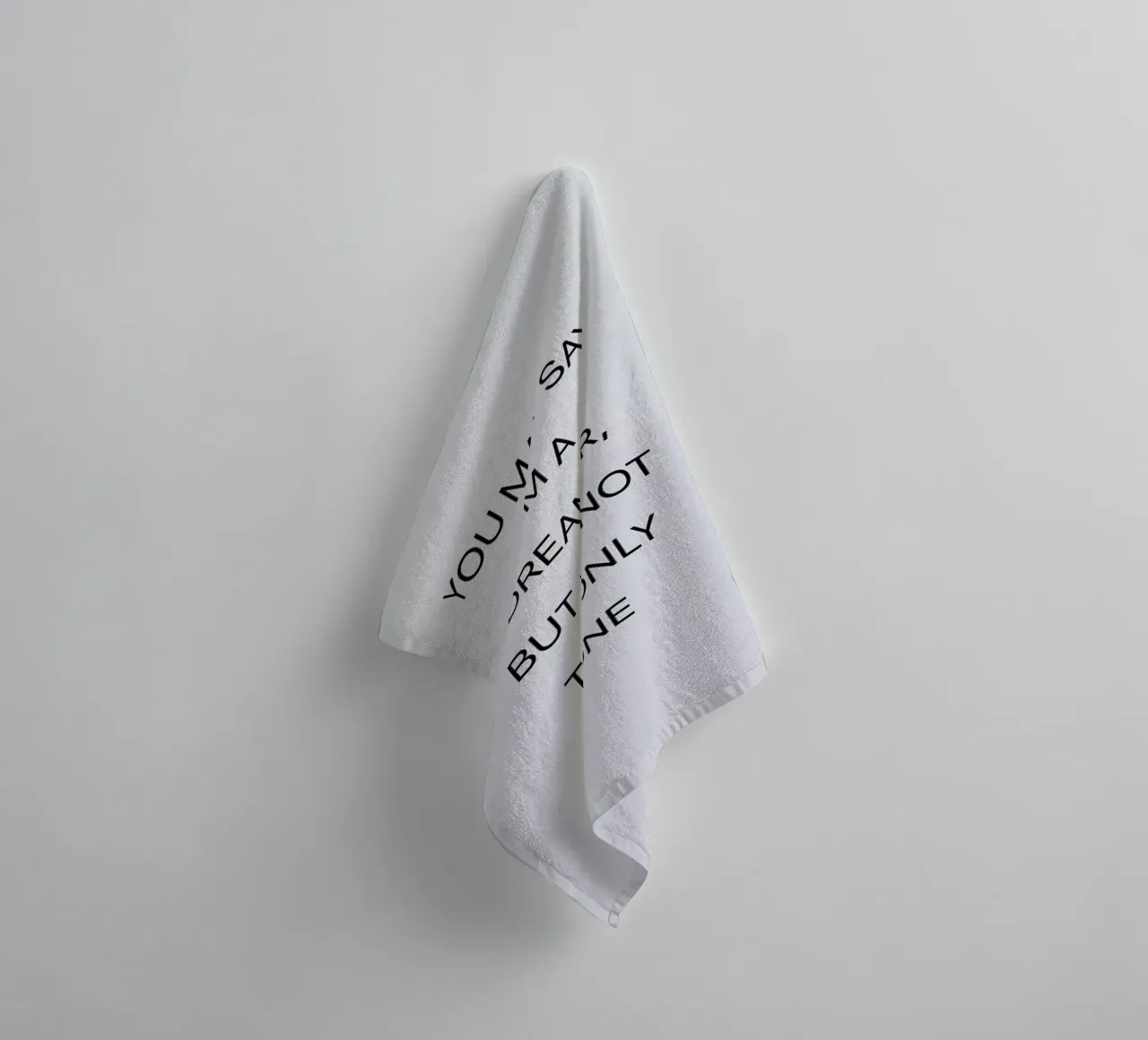 You May Say I'm a Dreamer 03 towel by Studio One