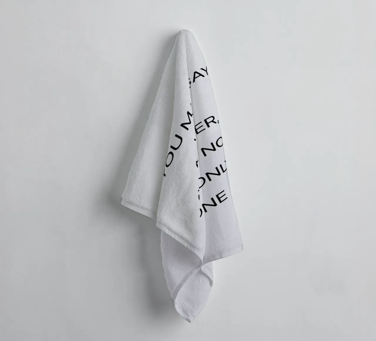 You May Say I'm a Dreamer 03 towel by Studio One