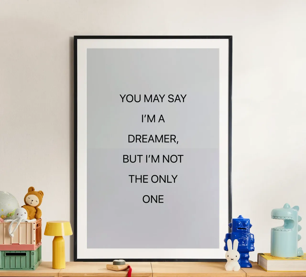 You May Say I'm a Dreamer 03 hahnemühle by Studio One