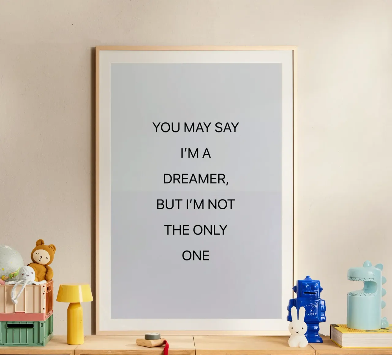 You May Say I'm a Dreamer 03 hahnemühle by Studio One