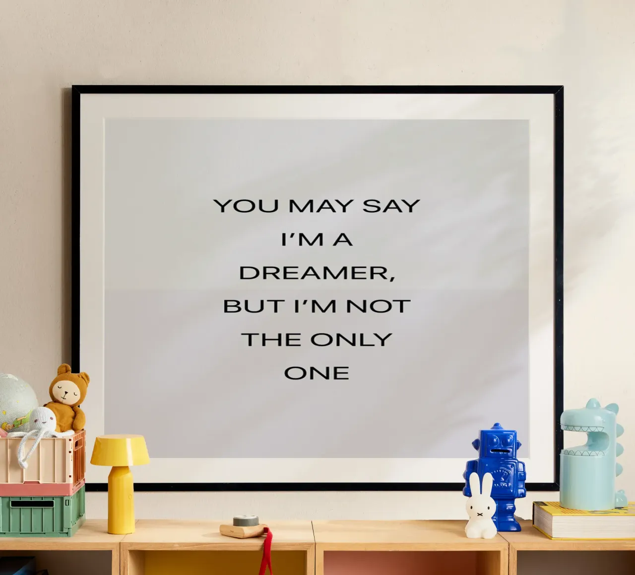 You May Say I'm a Dreamer 03 hahnemühle by Studio One