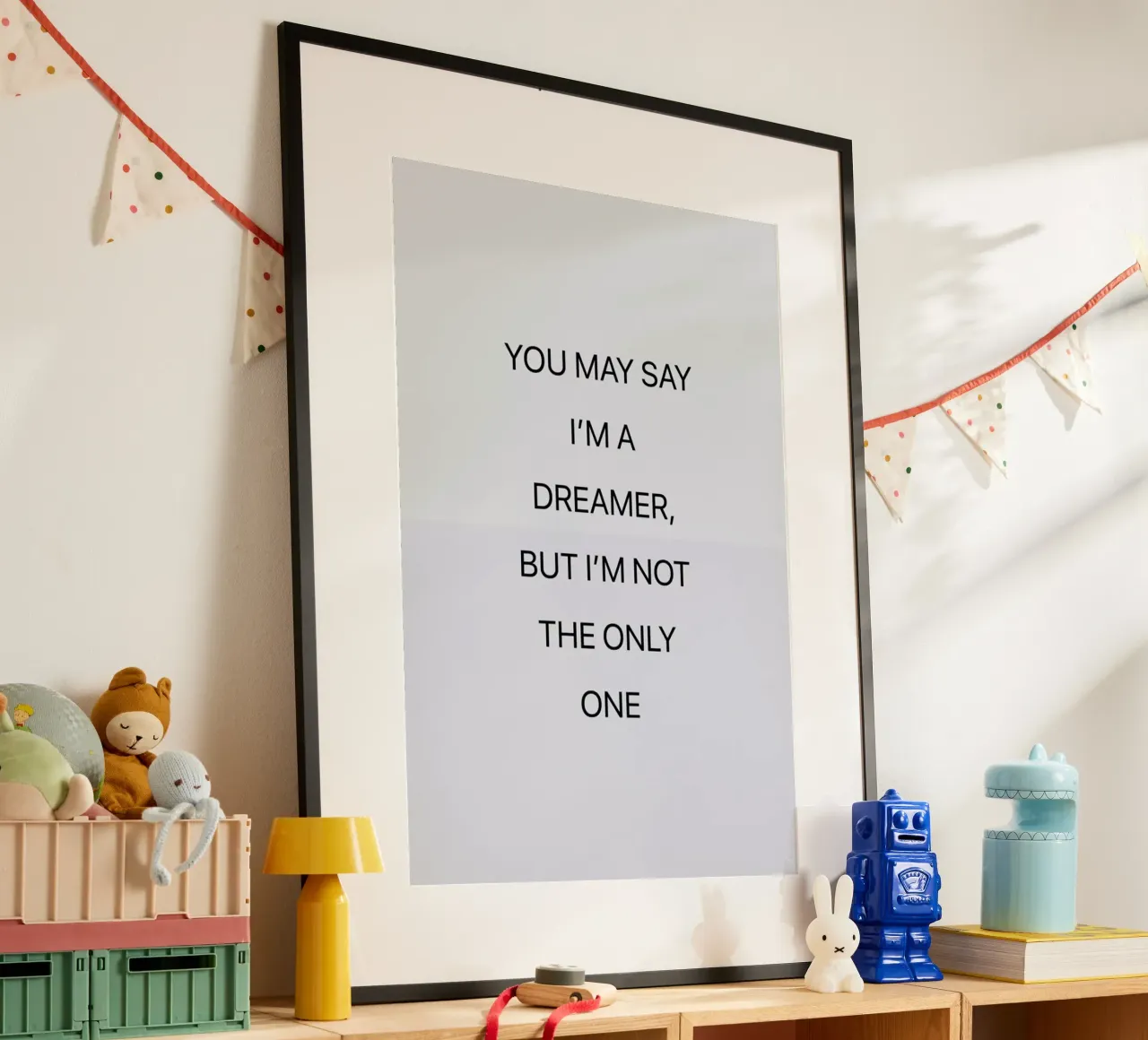 You May Say I'm a Dreamer 03 hahnemühle by Studio One