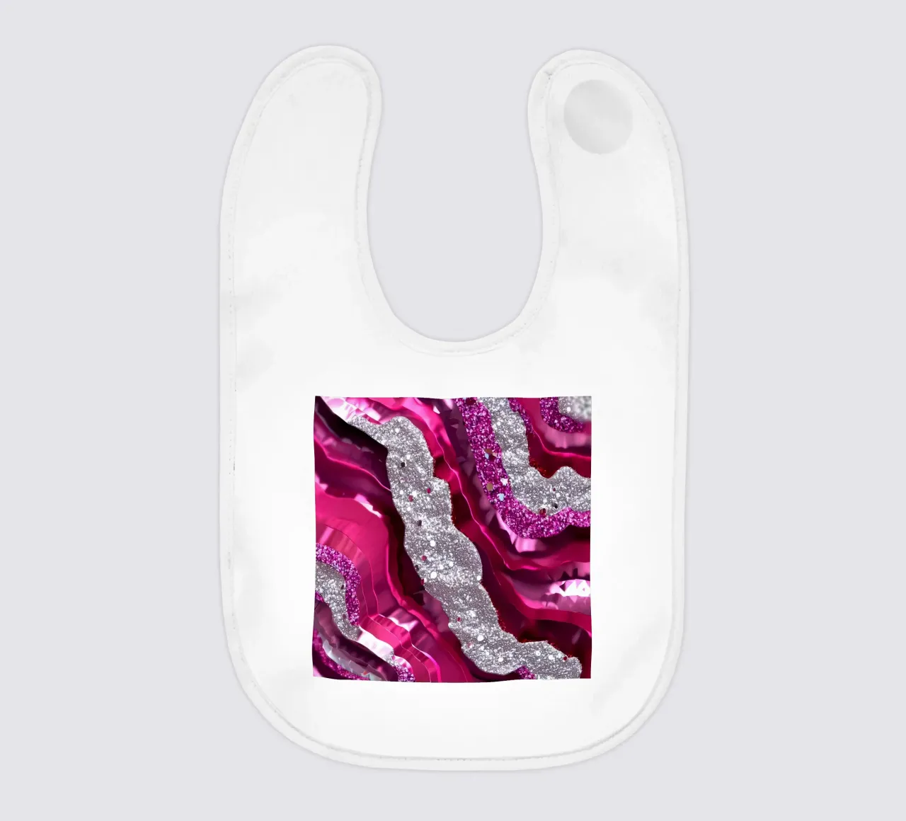 Texture agata magenta glam bavaglino da Gemstone Textures