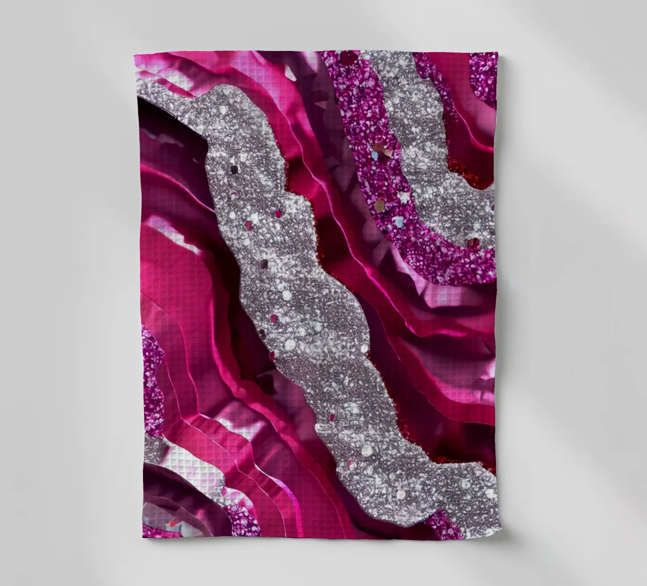Texture agata magenta glam canovaccio da cucina da Gemstone Textures