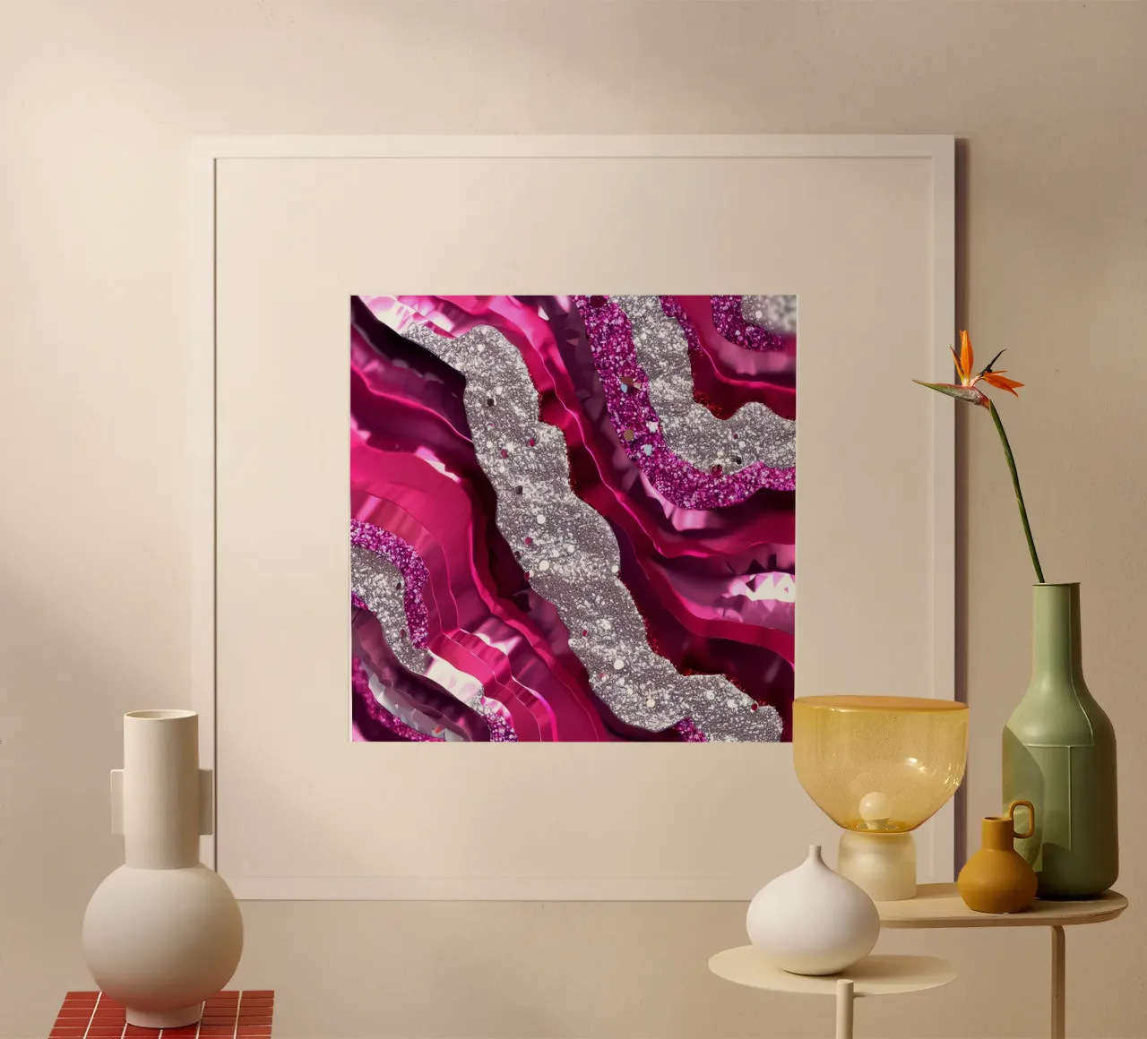 Texture agata magenta glam carta hahnemühle da Gemstone Textures