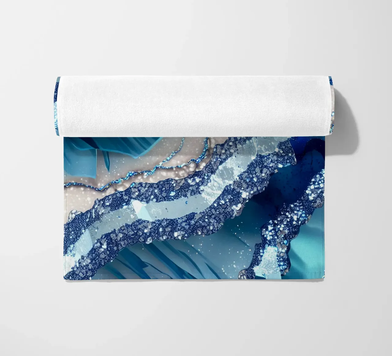 Agata blu glam Texture telo mare da Gemstone Textures
