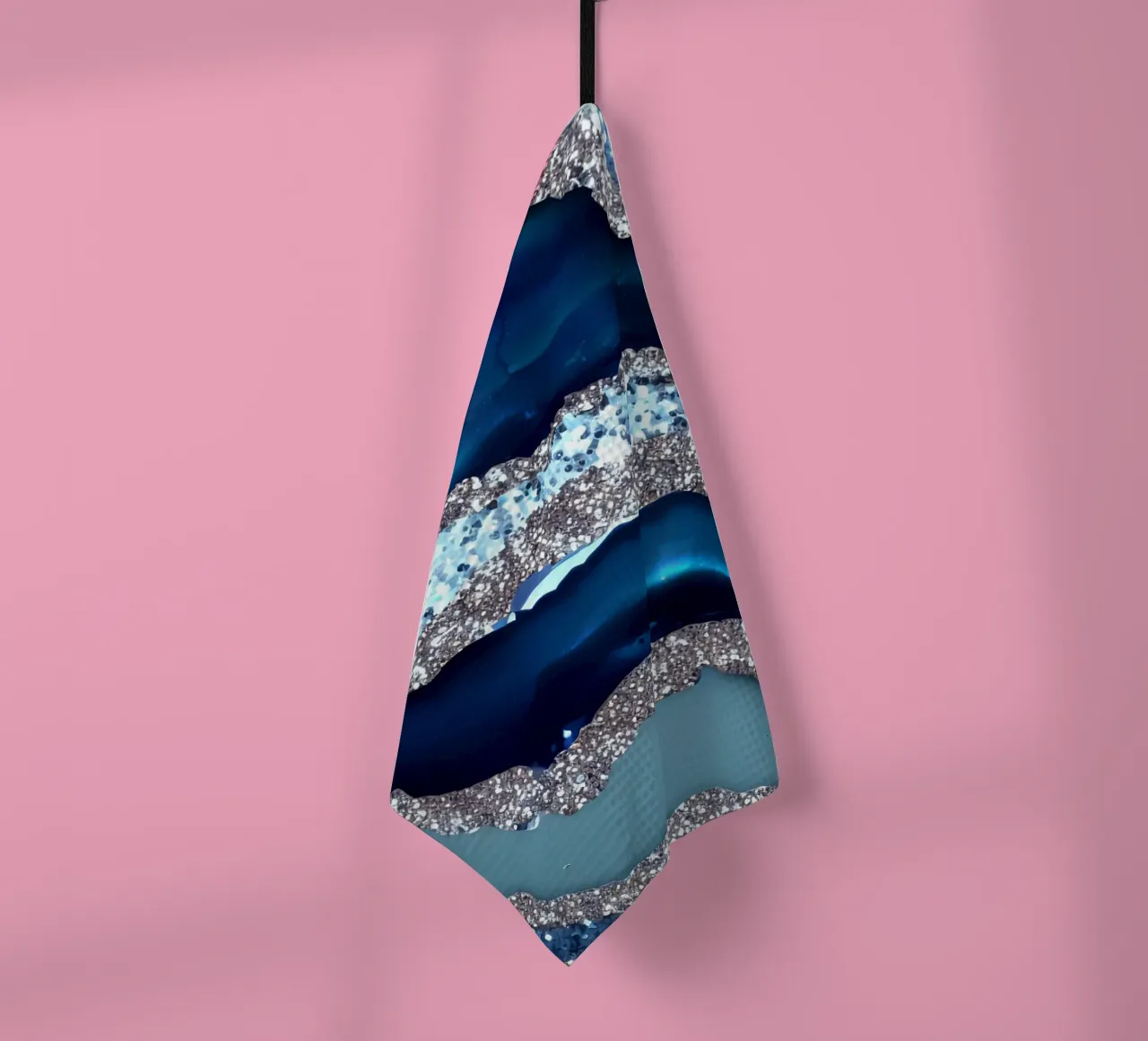 Agata blu glam Texture canovaccio da cucina da Gemstone Textures