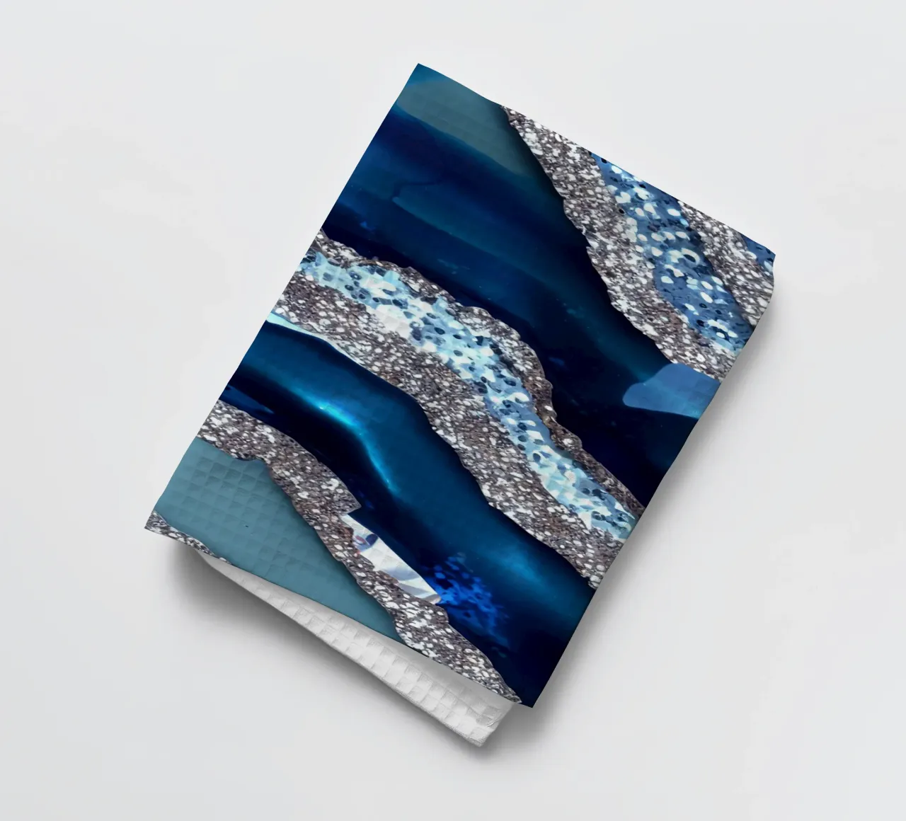 Agata blu glam Texture canovaccio da cucina da Gemstone Textures