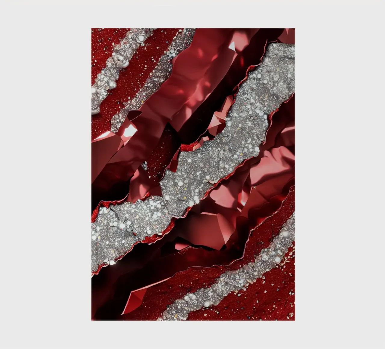 Texture glam dell'agata rossa diario da Gemstone Textures
