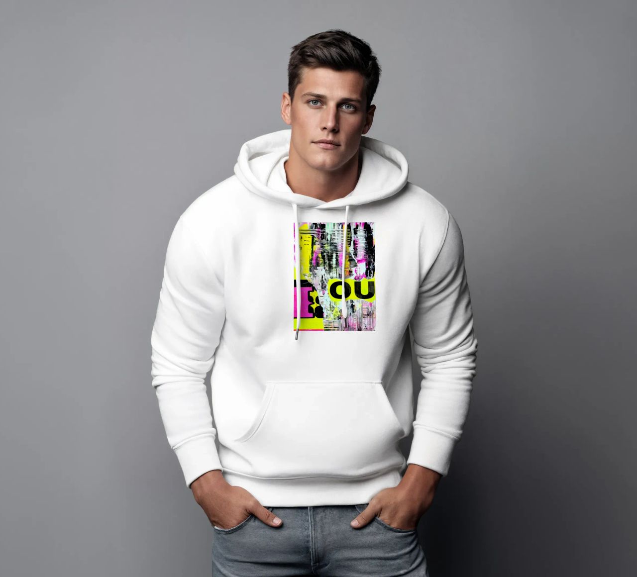 Oder Neon? felpa con cappuccio da PeHa - ART