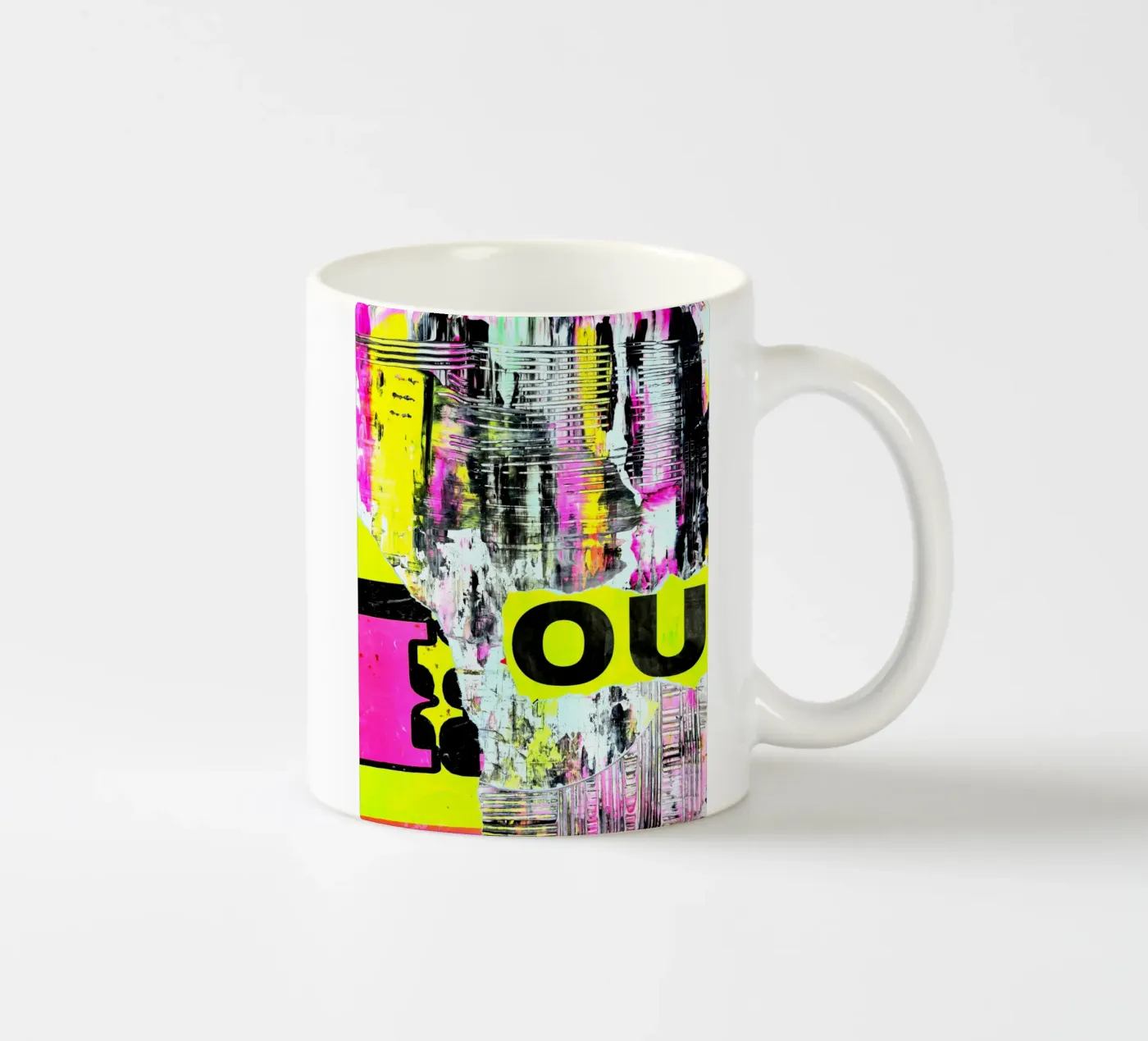 Oder Neon? ceramic mug by PeHa - ART