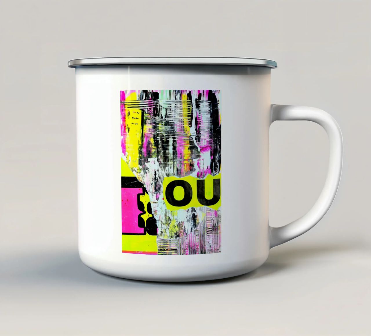 Oder Neon? tazza in smalto da PeHa - ART