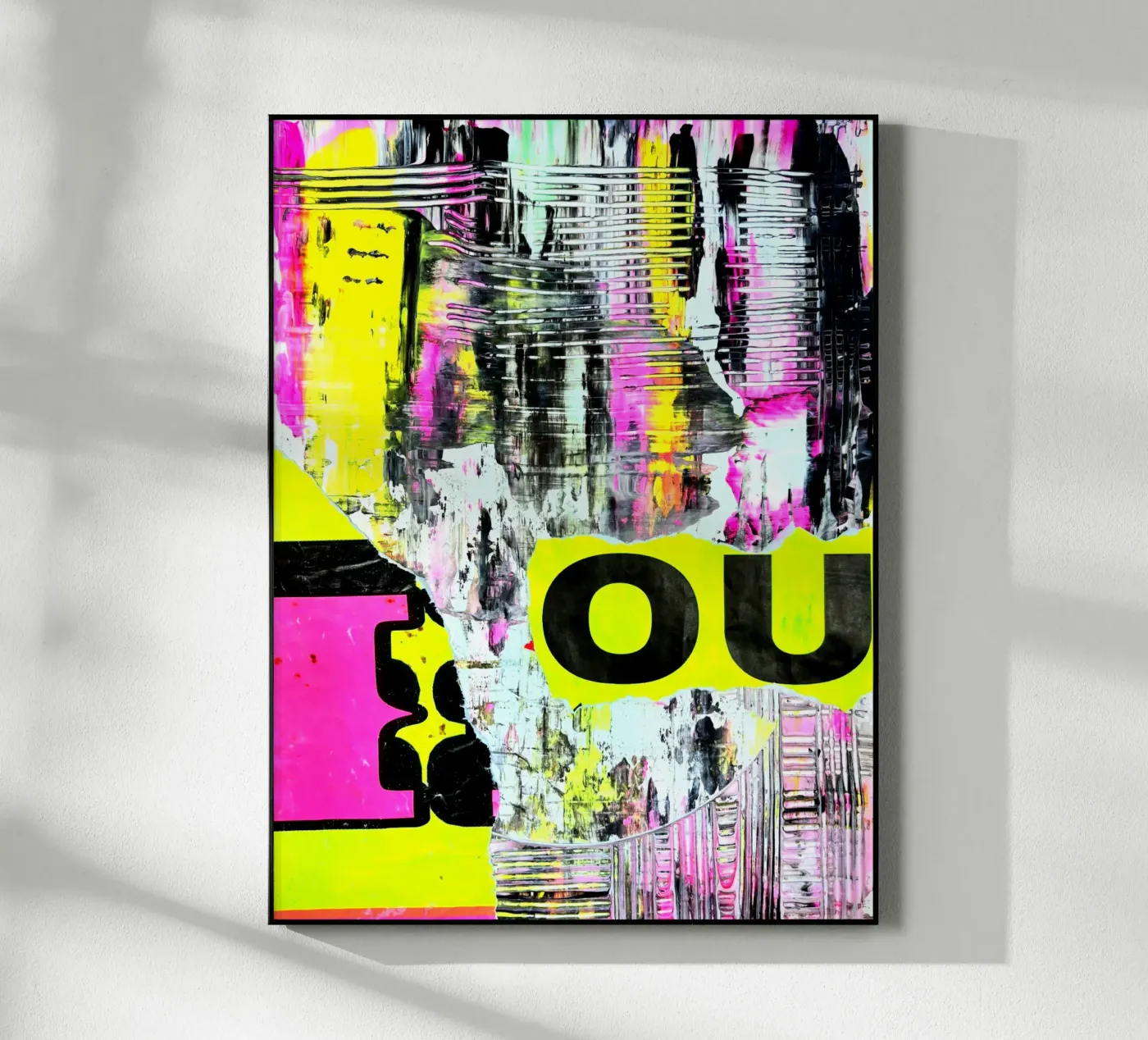 Oder Neon? acryl van PeHa - ART