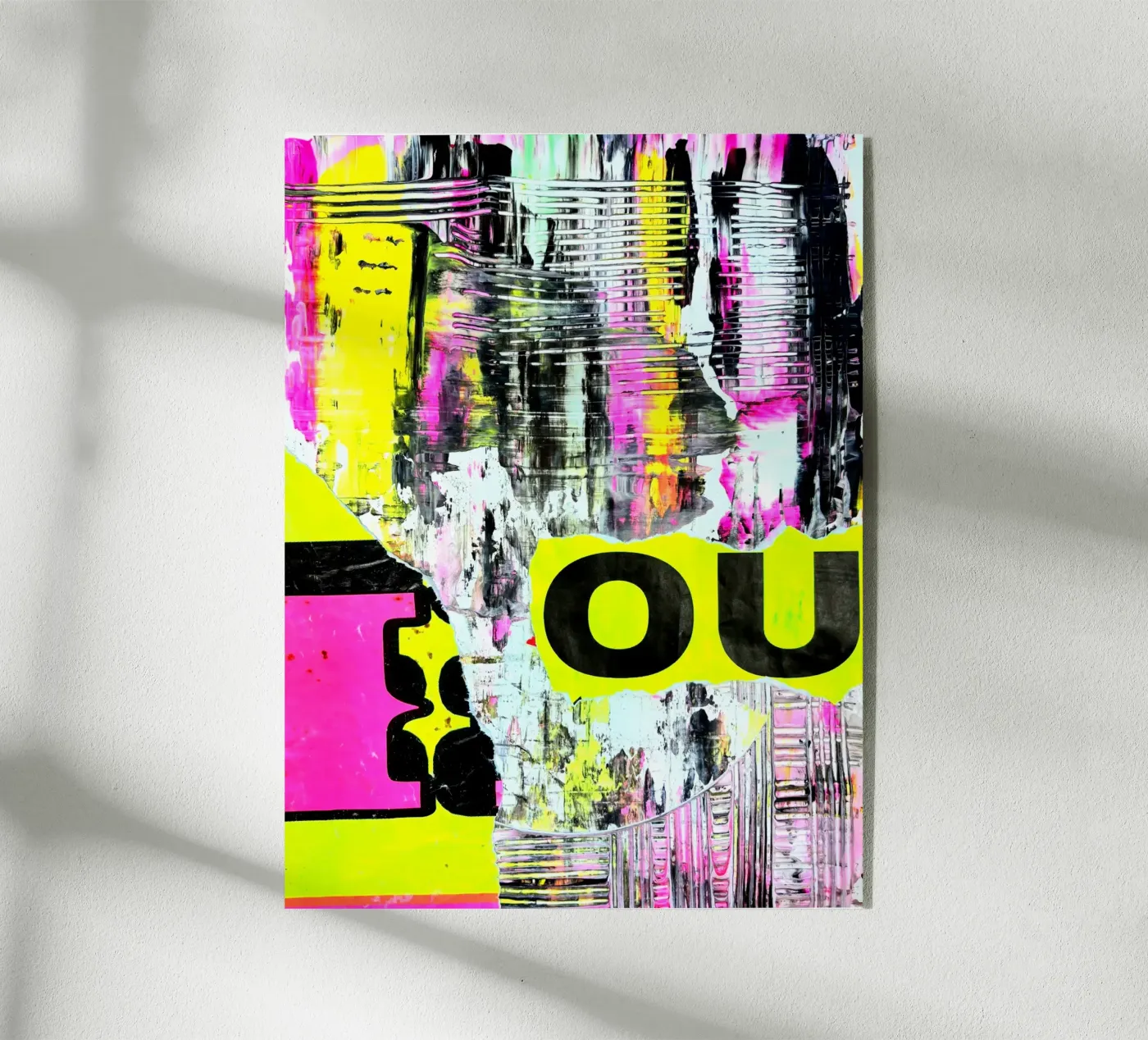 Oder Neon? acryl van PeHa - ART