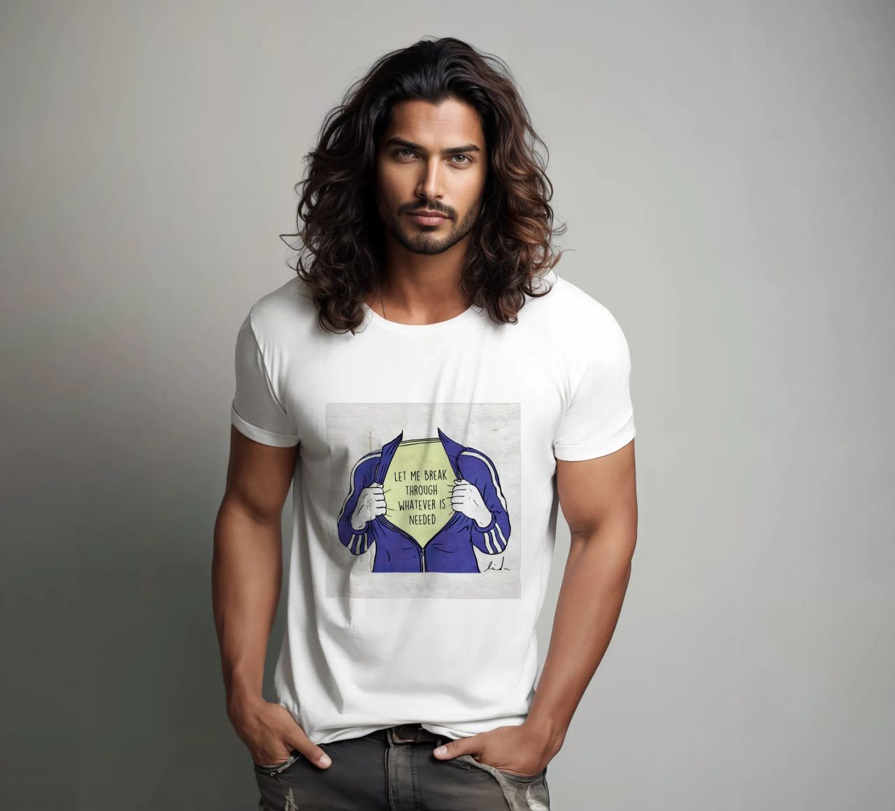 Break Through t-shirt da Linda van Bruggen