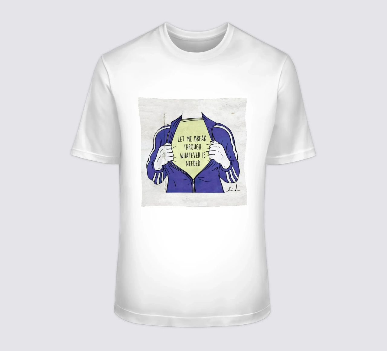 Break Through t-shirt da Linda van Bruggen