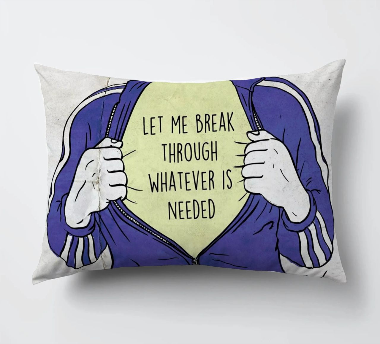 Break Through cuscino da Linda van Bruggen