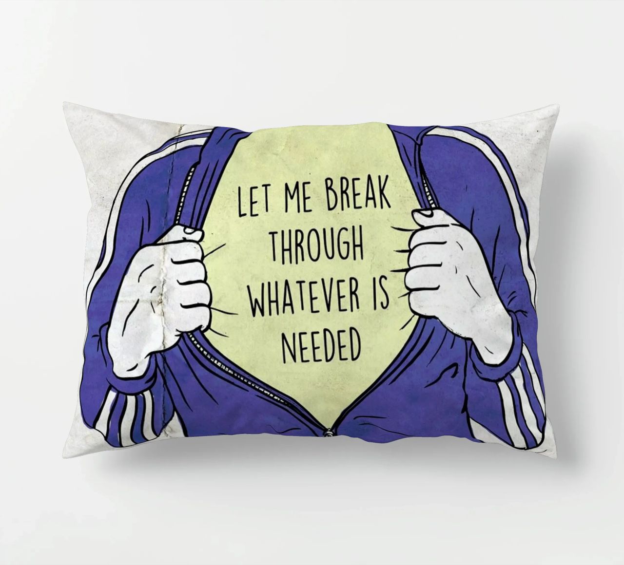 Break Through cuscino da Linda van Bruggen