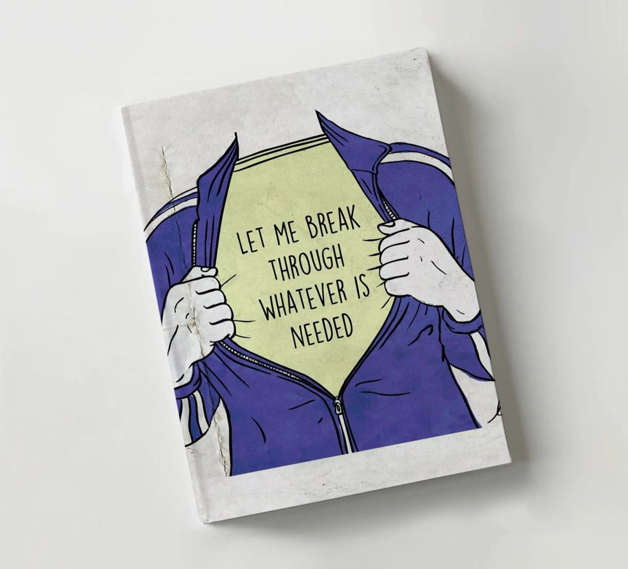 Break Through notebook by Linda van Bruggen