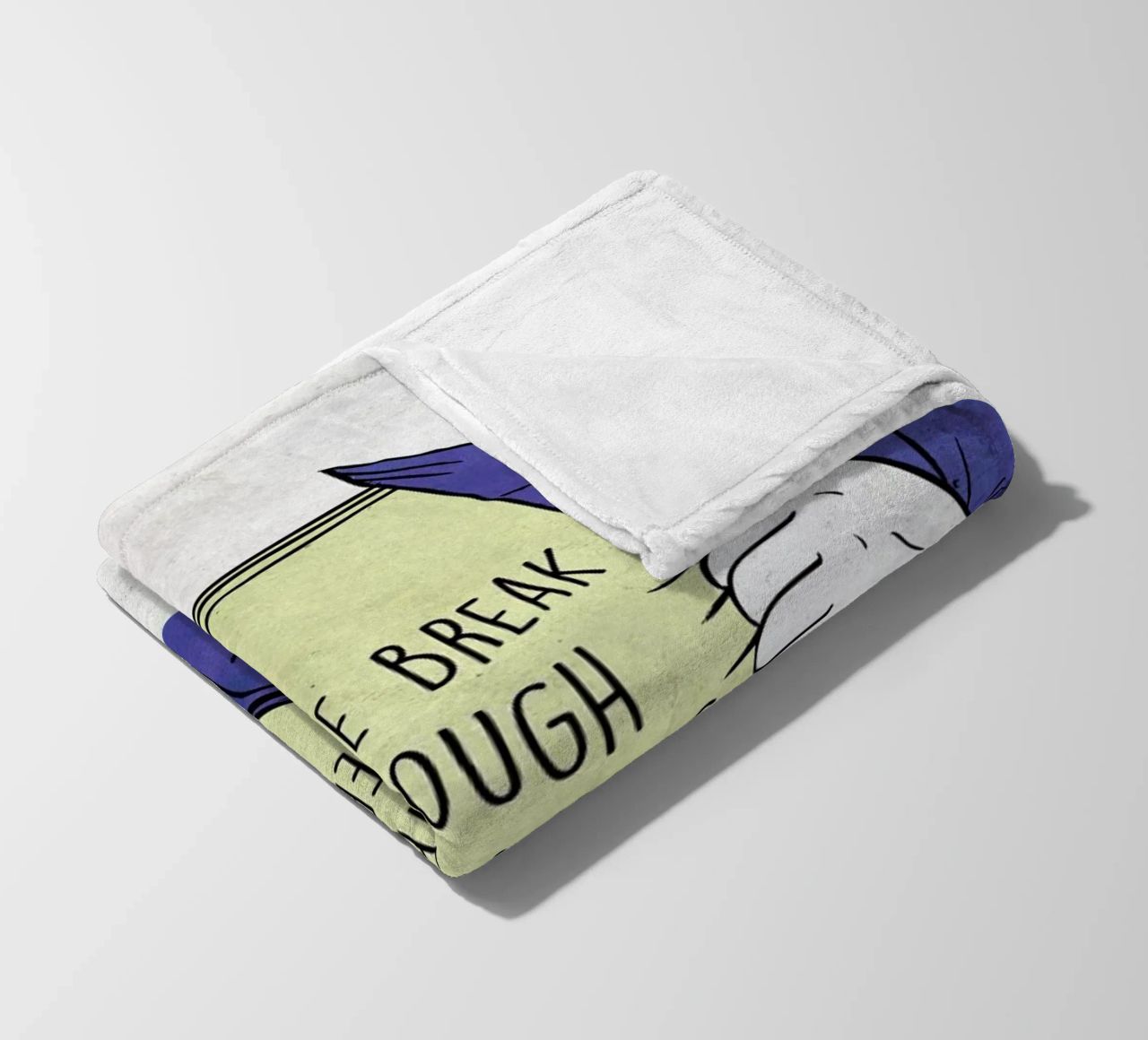 Break Through coperta in pile da Linda van Bruggen