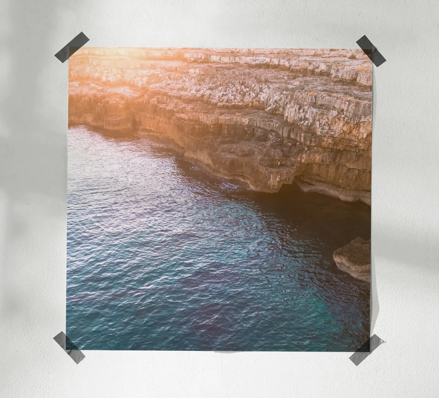 cliffs poster by lookingforstardust