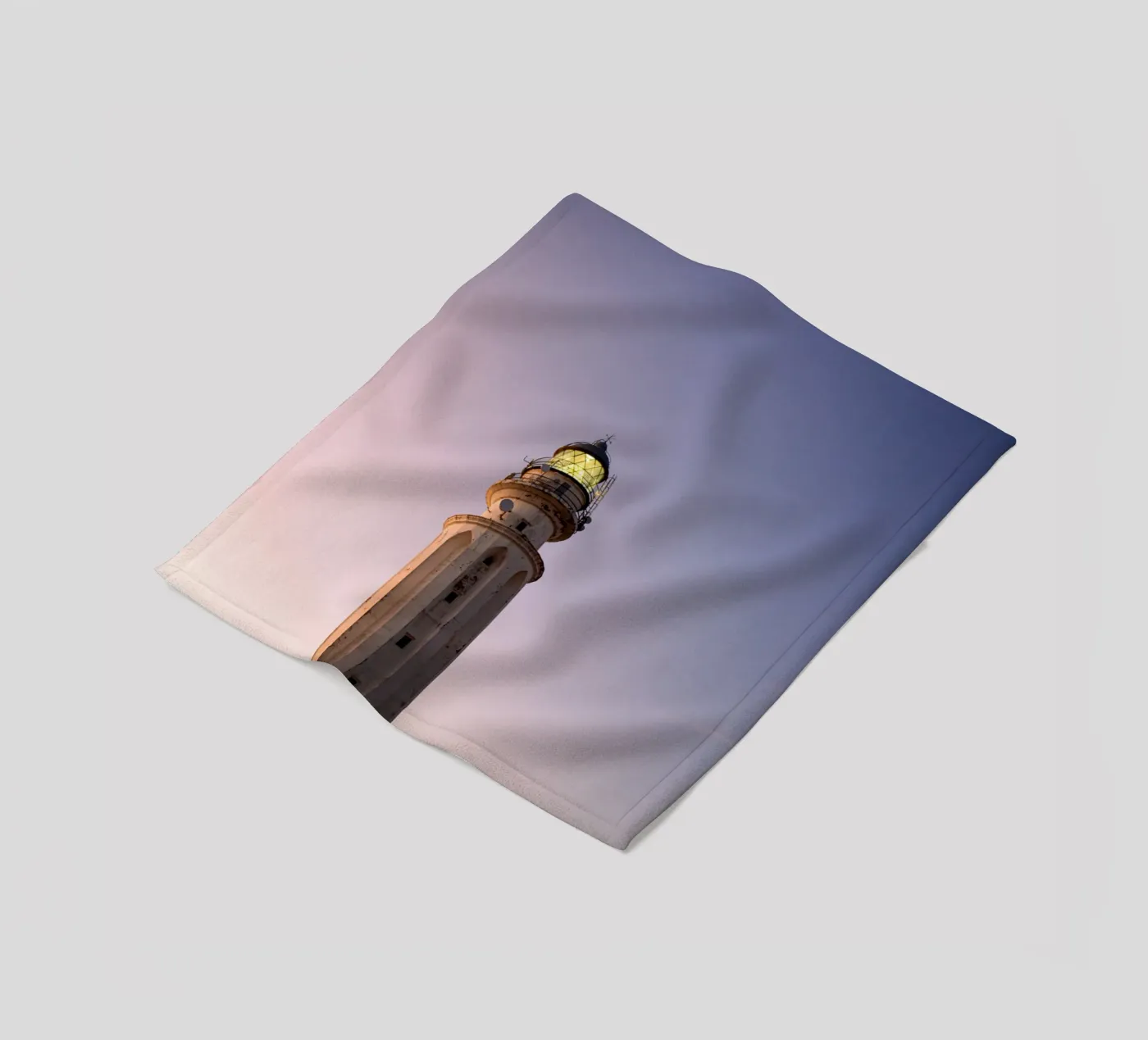 Leuchtturm Fleecedecke von lookingforstardust