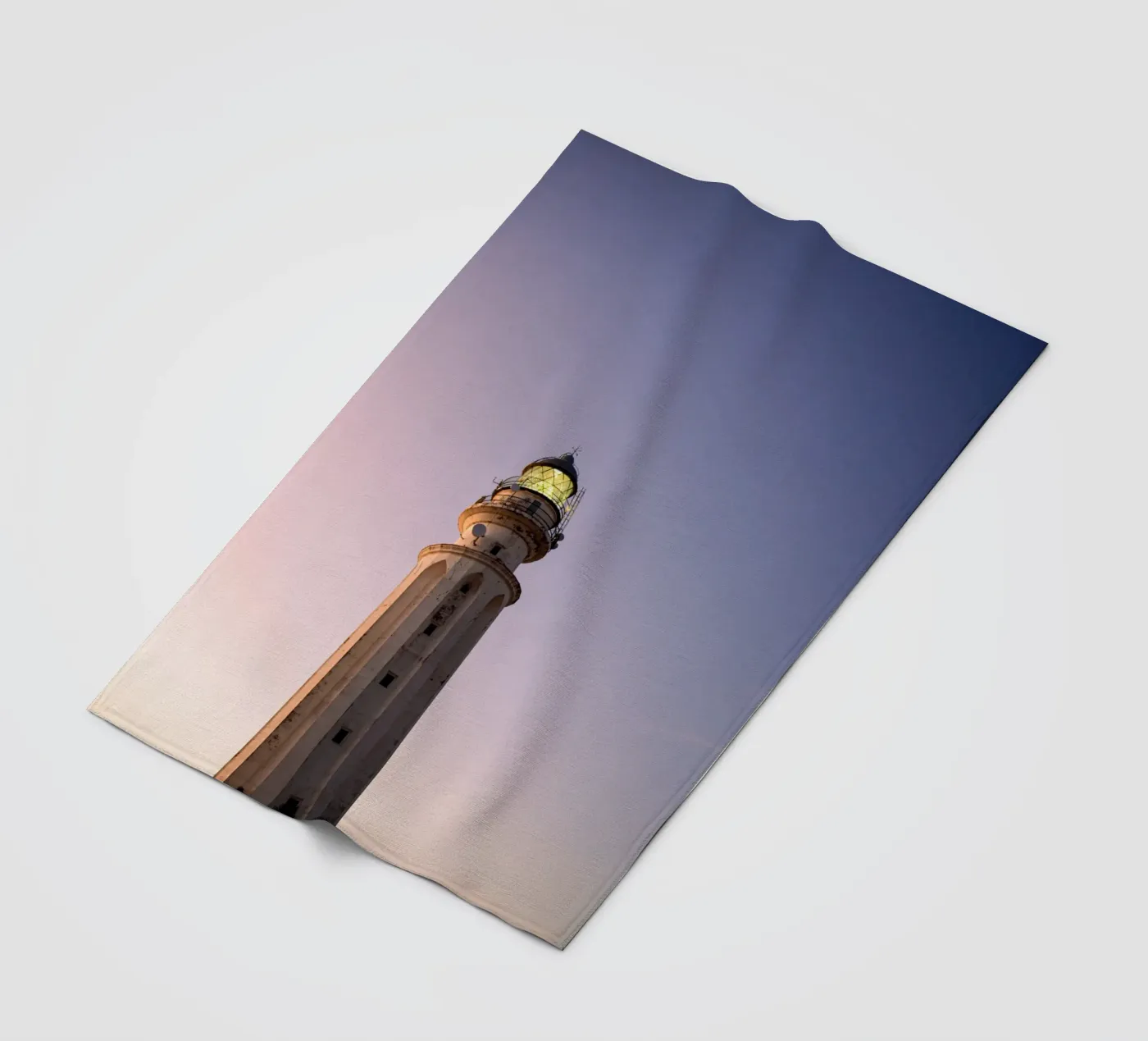 Leuchtturm Fleecedecke von lookingforstardust