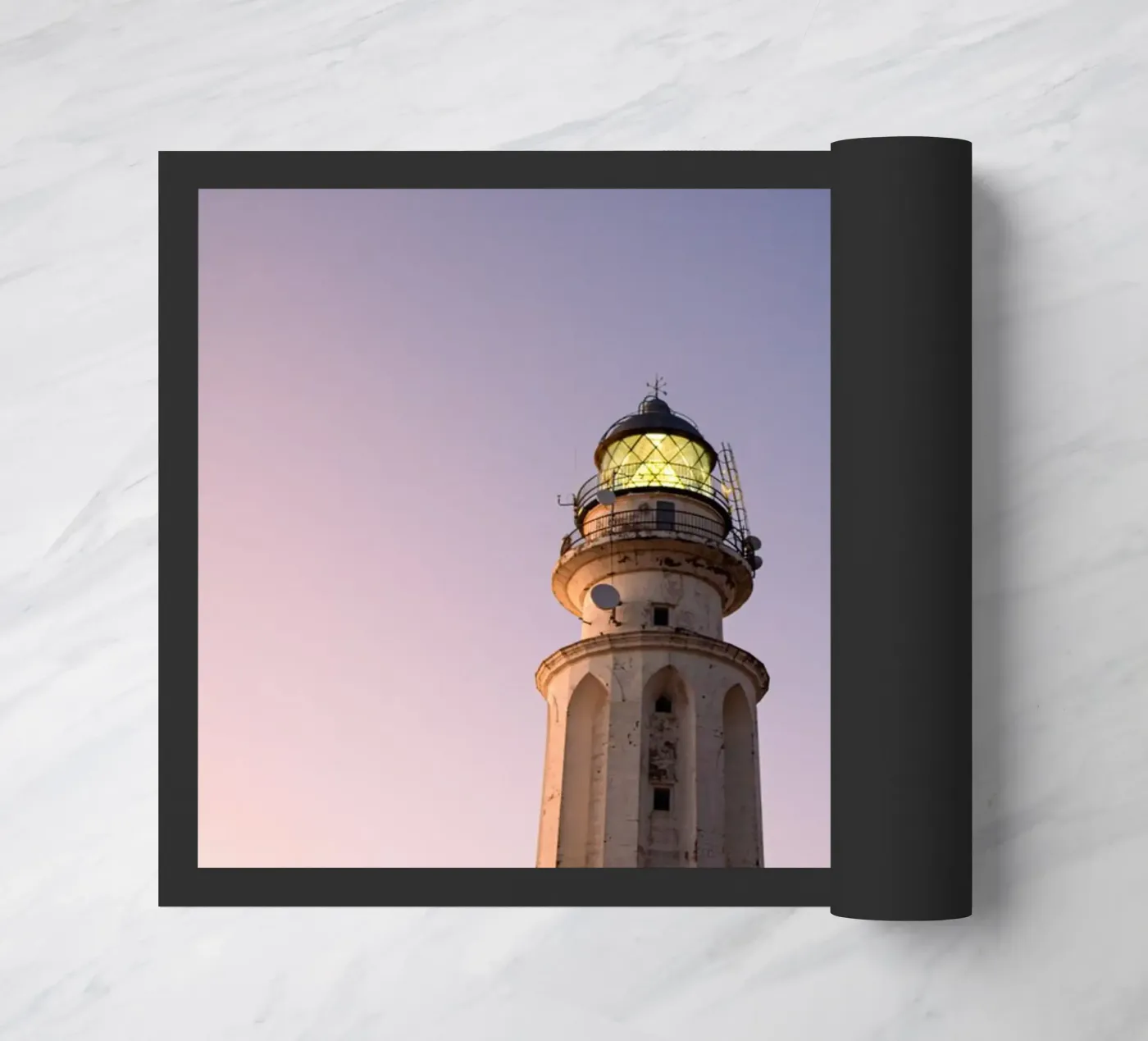 lighthouse doormat by lookingforstardust