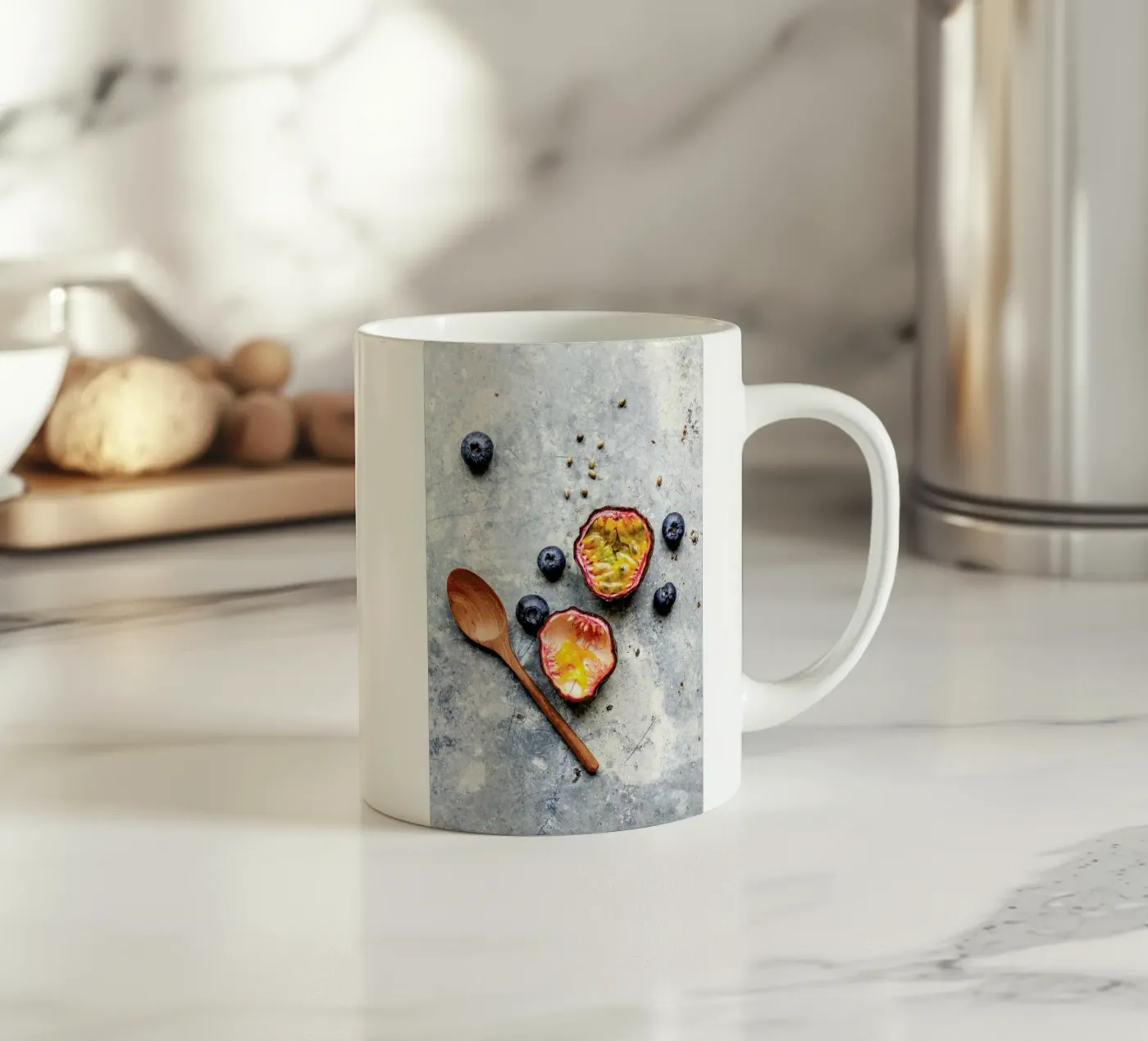 Passionsfrucht ceramic mug by Eat this