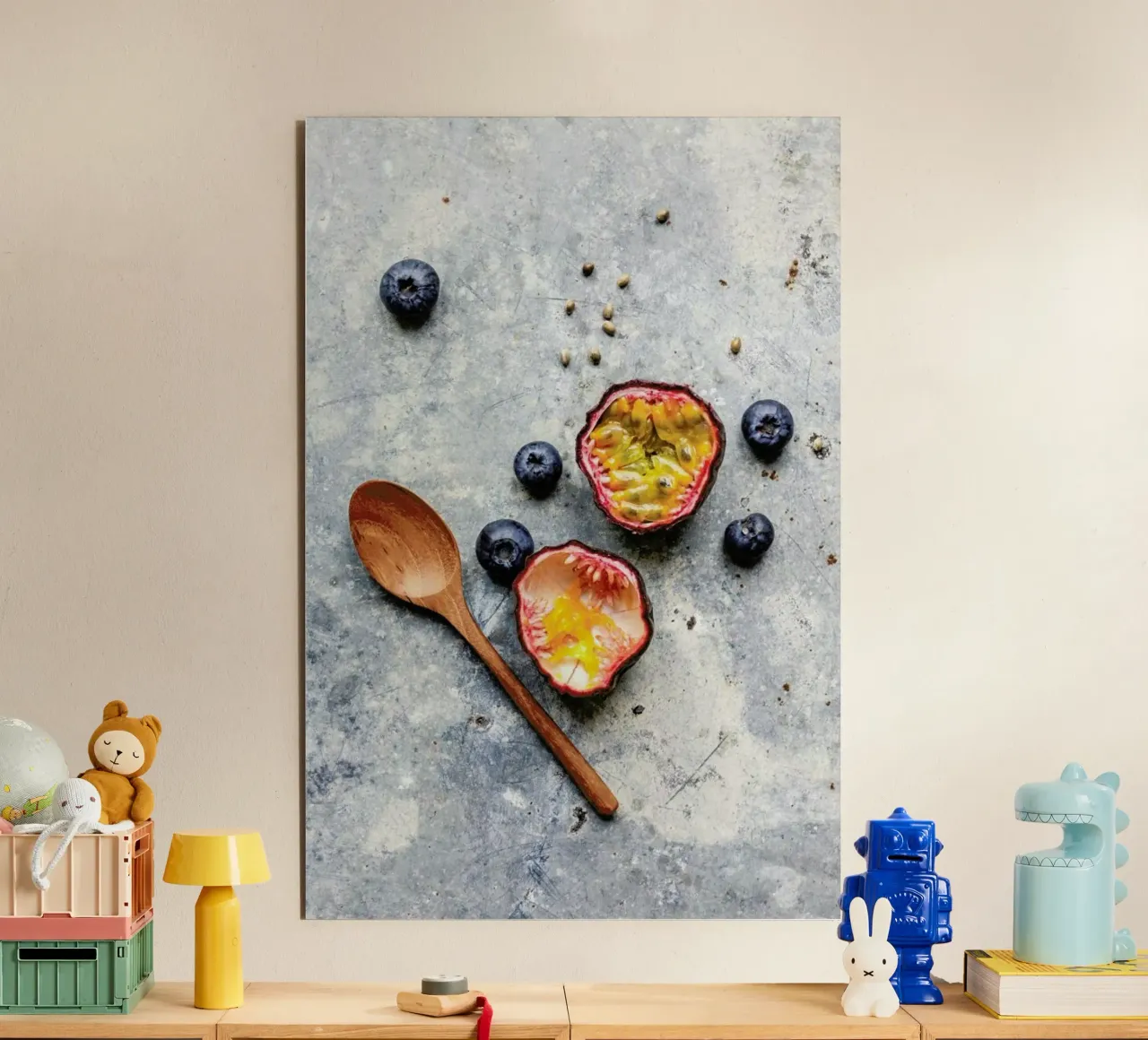 Passionsfrucht alluminio dibond da Eat this