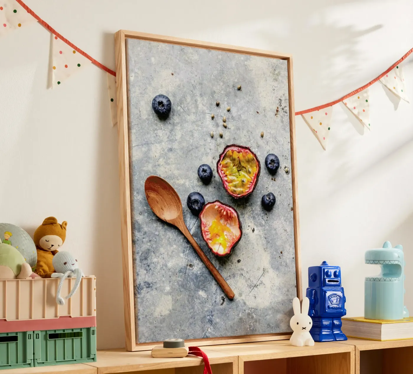Passionsfrucht canvas by Eat this
