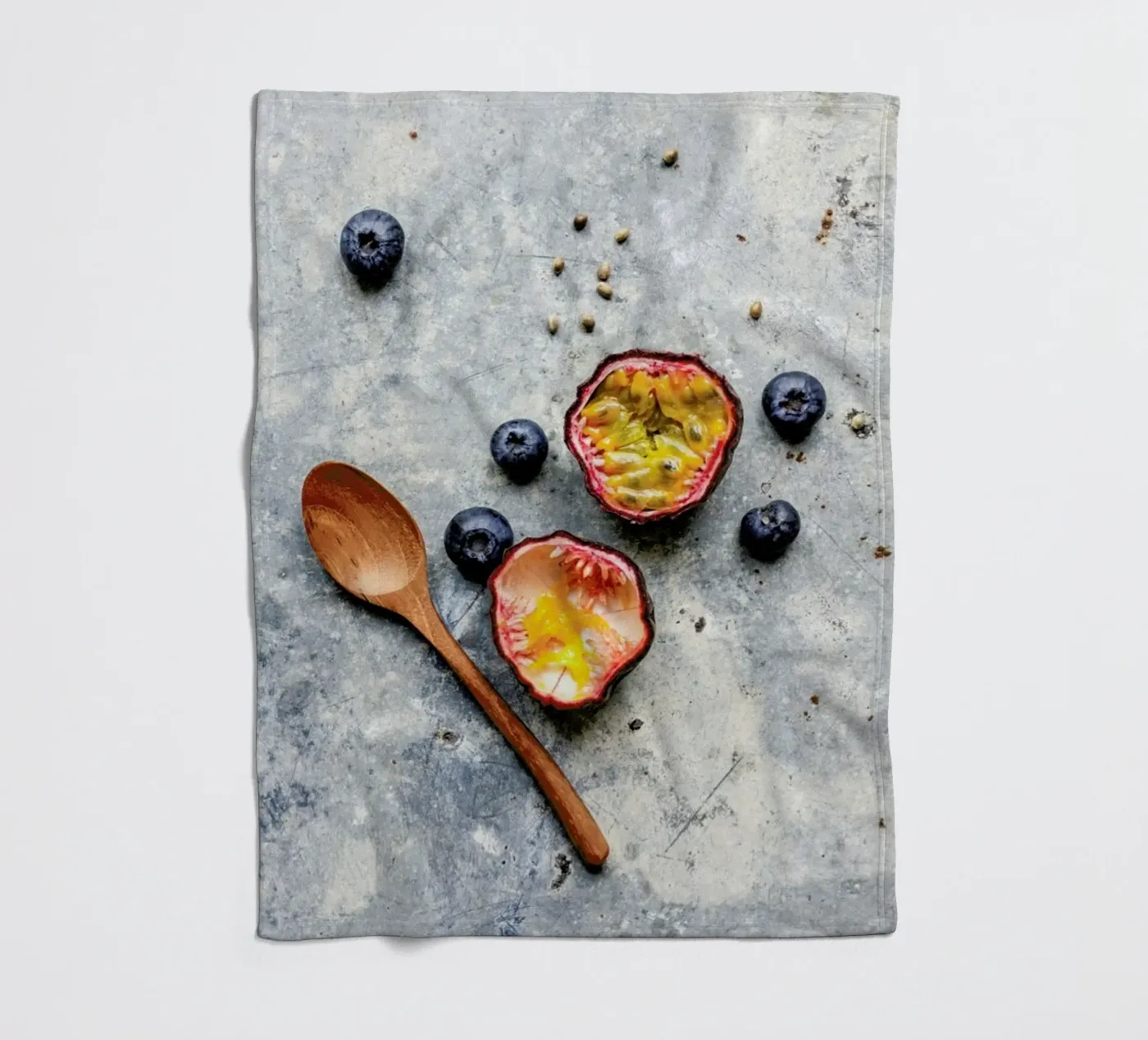 Passionsfrucht plaid polaire de Eat this