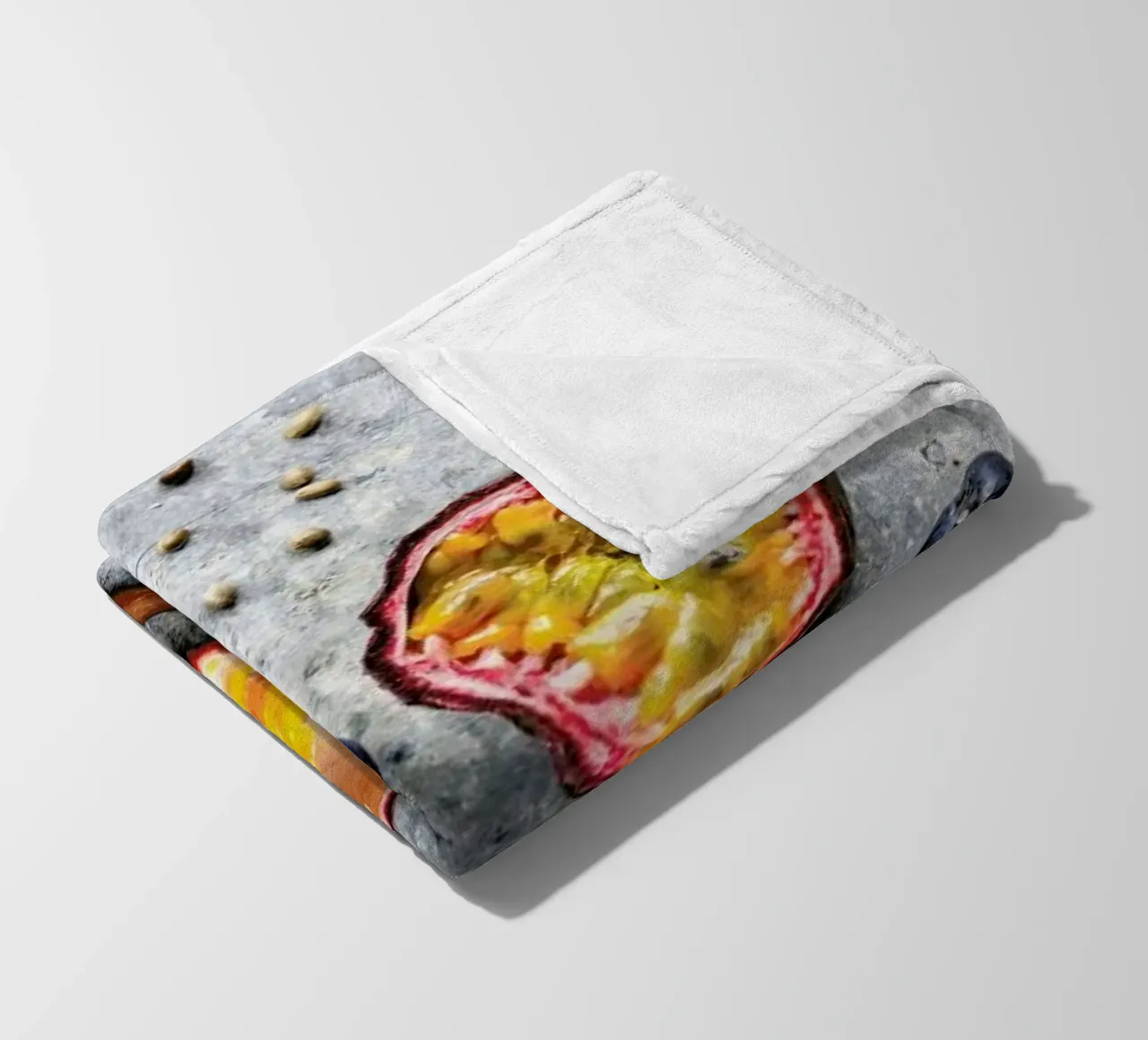 Passionsfrucht Fleecedecke von Eat this