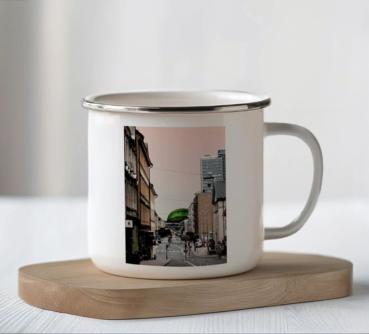 Götgatan tazza in smalto da Lemon-apes