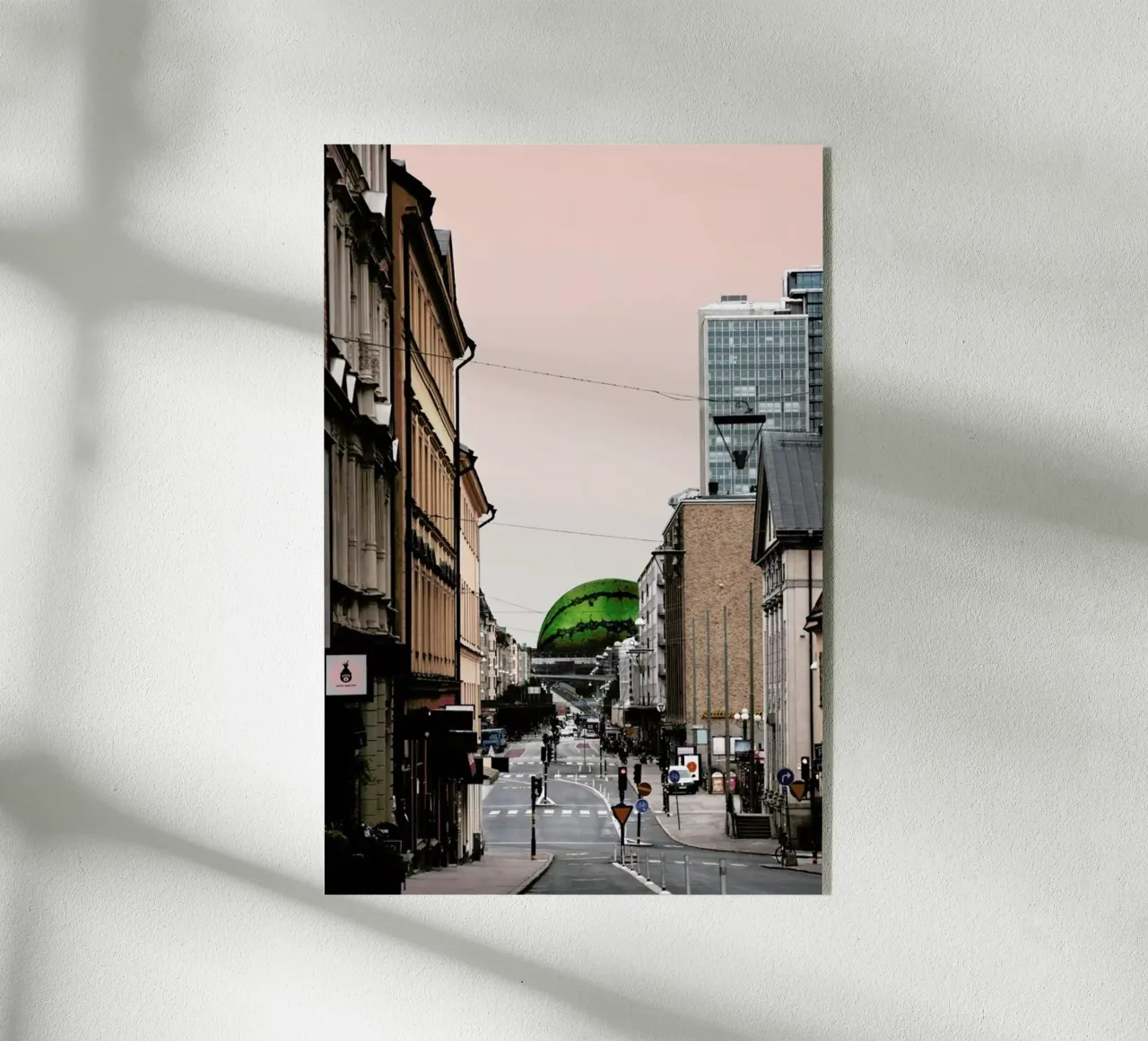 Götgatan acrylic glass by Lemon-apes