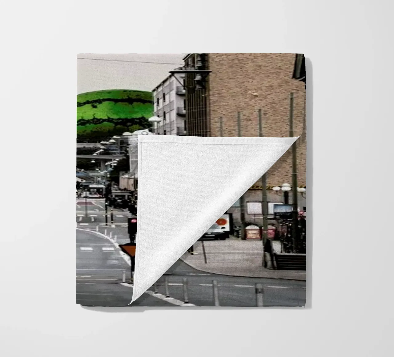 Götgatan beach towel by Lemon-apes