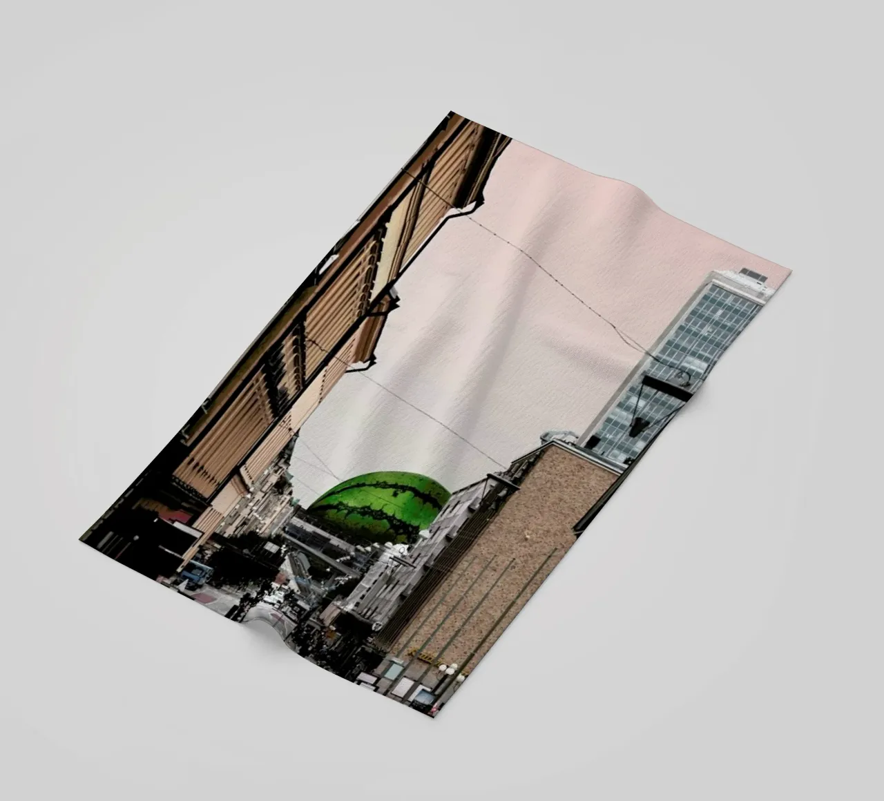 Götgatan beach towel by Lemon-apes