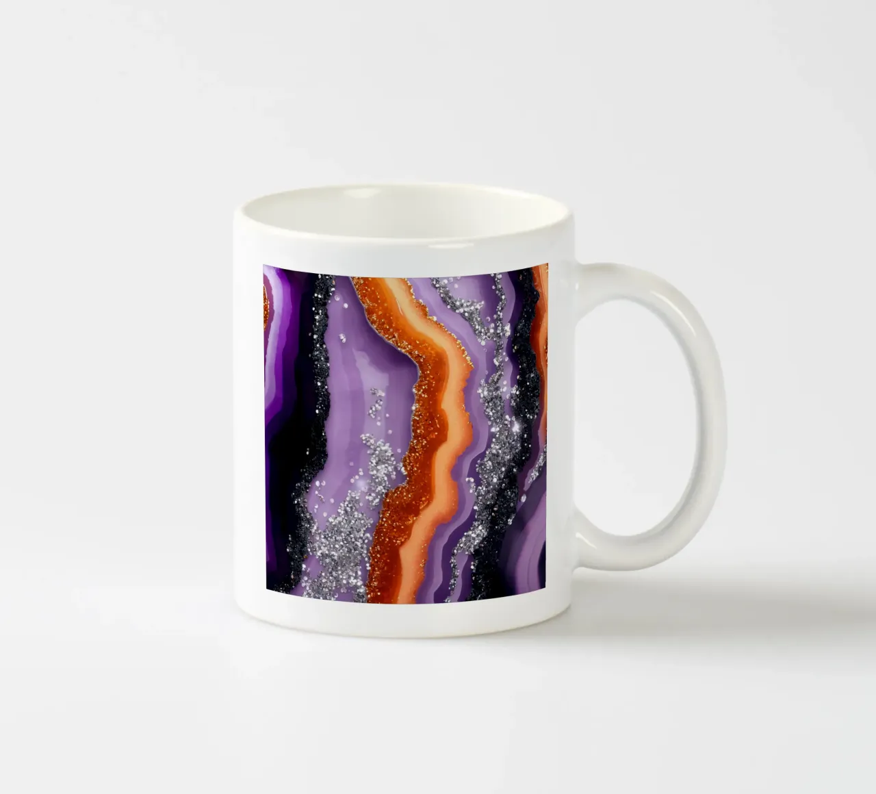 Texture glam Halloween Agata tazza in ceramica da Gemstone Textures