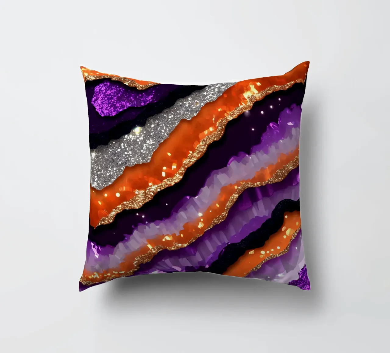 Texture glam Halloween Agata cuscino da Gemstone Textures