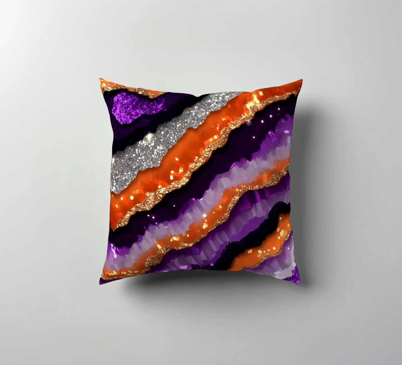 Texture glam Halloween Agata cuscino da Gemstone Textures